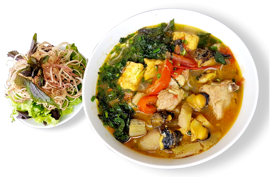 Ấm lòng tô bún tuổi thơ giữa Sài Gòn - Ảnh 1. Ấm lòng tô bún tuổi thơ giữa Sài Gòn