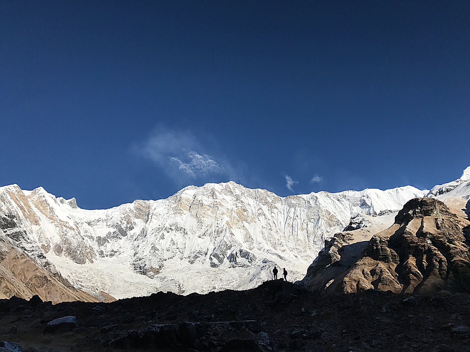Xuyên băng tuyết ngắm bình minh trên dãy Annapurna - Ảnh 8.