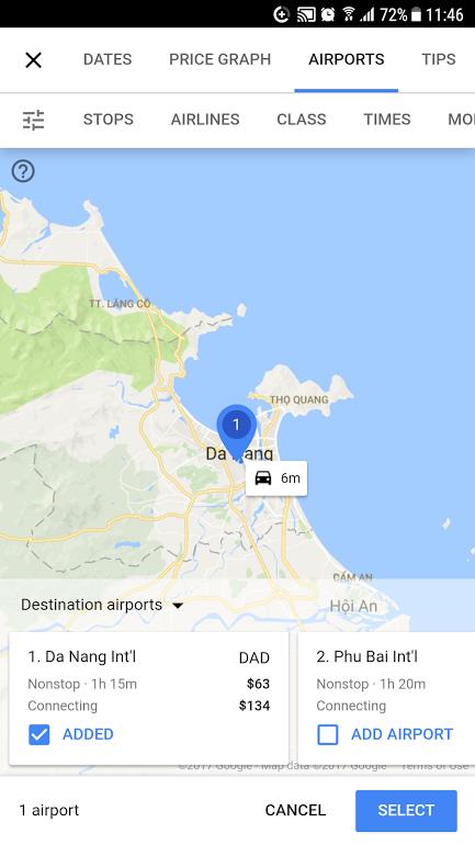 Tiết kiệm chi phí du lịch với tính năng mới của Google’s Flights - Ảnh 3. Tiết kiệm chi phí du lịch với tính năng mới của Google’s Flights - Ảnh 3.