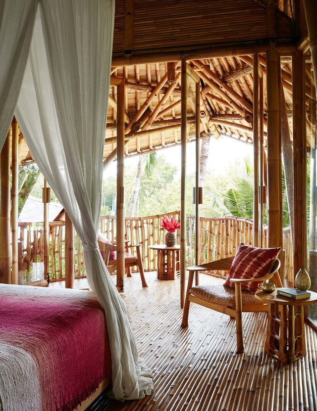 Biệt thự bằng tre độc đáo ở Bali - Ảnh 4. Biệt thự bằng tre độc đáo ở Bali - Ảnh 4.