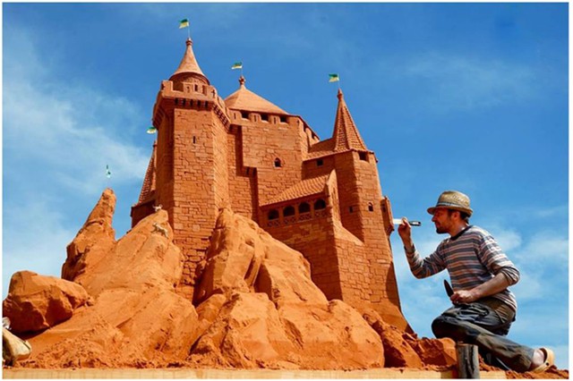 Phan Thiết có Công viên tượng cát đầu tiên trên thế giới - Ảnh 6. Phan Thiết có Công viên tượng cát đầu tiên trên thế giới - Ảnh 6.