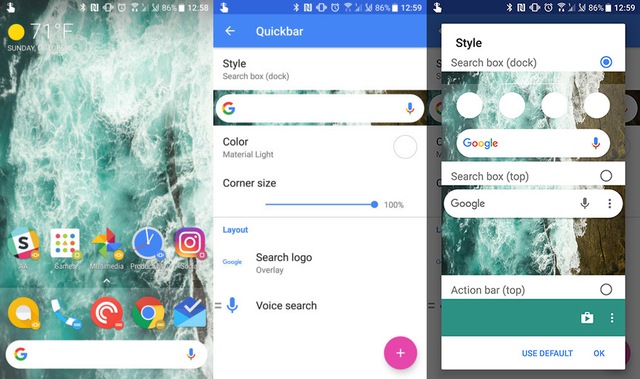 Action Launcher thay đổi giao diện tương tự Pixel 2 trong bản cập nhật mới nhất - Ảnh 2. Action Launcher thay đổi giao diện tương tự Pixel 2 trong bản cập nhật mới nhất - Ảnh 2.