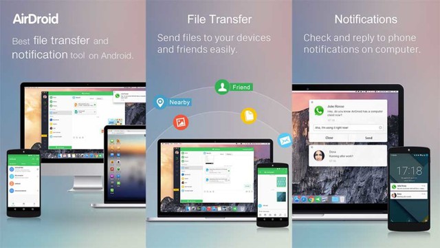 5 ứng dụng chuyển dữ liệu từ điện thoại Android sang PC - Ảnh 1. 5 ứng dụng chuyển dữ liệu từ điện thoại Android sang PC - Ảnh 1.