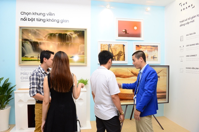 Đắm mình trong không gian nghệ thuật tại triển lãm The Frame - TV Khung Tranh - Ảnh 2. Đắm mình trong không gian nghệ thuật tại triển lãm The Frame - TV Khung Tranh - Ảnh 2.