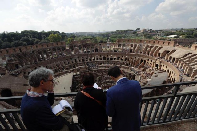 Đấu trường Colosseum mở cửa tầng cao nhất cho du khách - Ảnh 2. Đấu trường Colosseum mở cửa tầng cao nhất cho du khách - Ảnh 2.