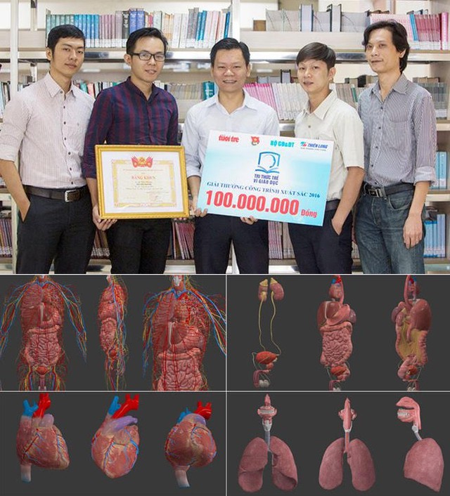 Ứng dụng 3D trong Y học của ĐH Duy Tân đạt giải Nhất Nhân tài Đất Việt - Ảnh 2. Ứng dụng 3D trong Y học của ĐH Duy Tân đạt giải Nhất Nhân tài Đất Việt - Ảnh 2.