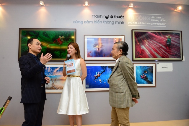 Đắm mình trong không gian nghệ thuật tại triển lãm The Frame - TV Khung Tranh - Ảnh 3. Đắm mình trong không gian nghệ thuật tại triển lãm The Frame - TV Khung Tranh - Ảnh 3.