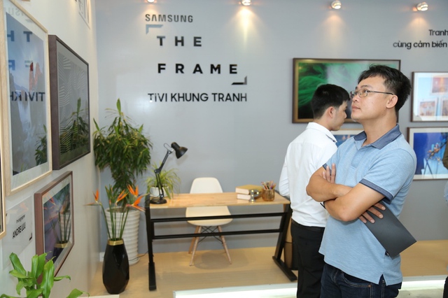 Đắm mình trong không gian nghệ thuật tại triển lãm The Frame - TV Khung Tranh - Ảnh 4. Đắm mình trong không gian nghệ thuật tại triển lãm The Frame - TV Khung Tranh - Ảnh 4.