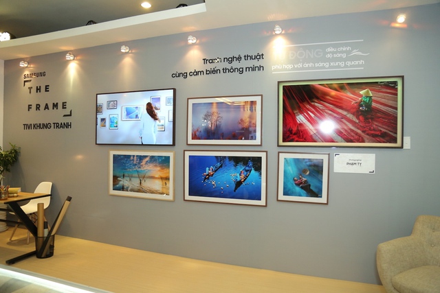 Đắm mình trong không gian nghệ thuật tại triển lãm The Frame - TV Khung Tranh - Ảnh 5. Đắm mình trong không gian nghệ thuật tại triển lãm The Frame - TV Khung Tranh - Ảnh 5.