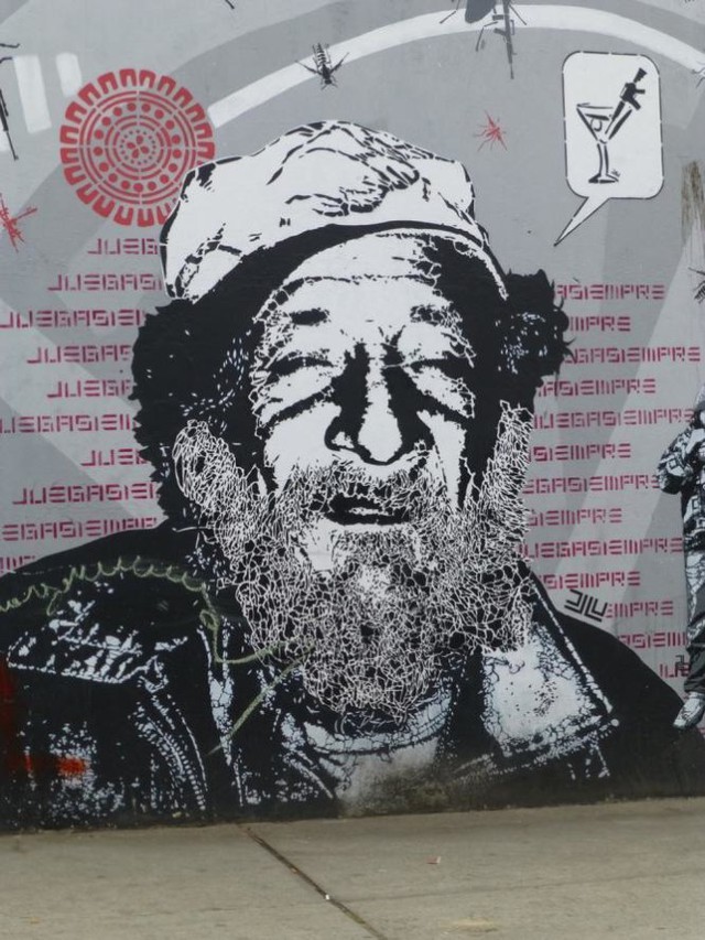 Đường phố Bogotá thu hút du khách nhờ Graffiti - Ảnh 8. Đường phố Bogotá thu hút du khách nhờ Graffiti - Ảnh 8.