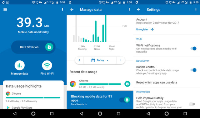 Quản lý gói cước mạng 3G và 4G với Google Datally - Ảnh 3. Quản lý gói cước mạng 3G và 4G với Google Datally - Ảnh 3.
