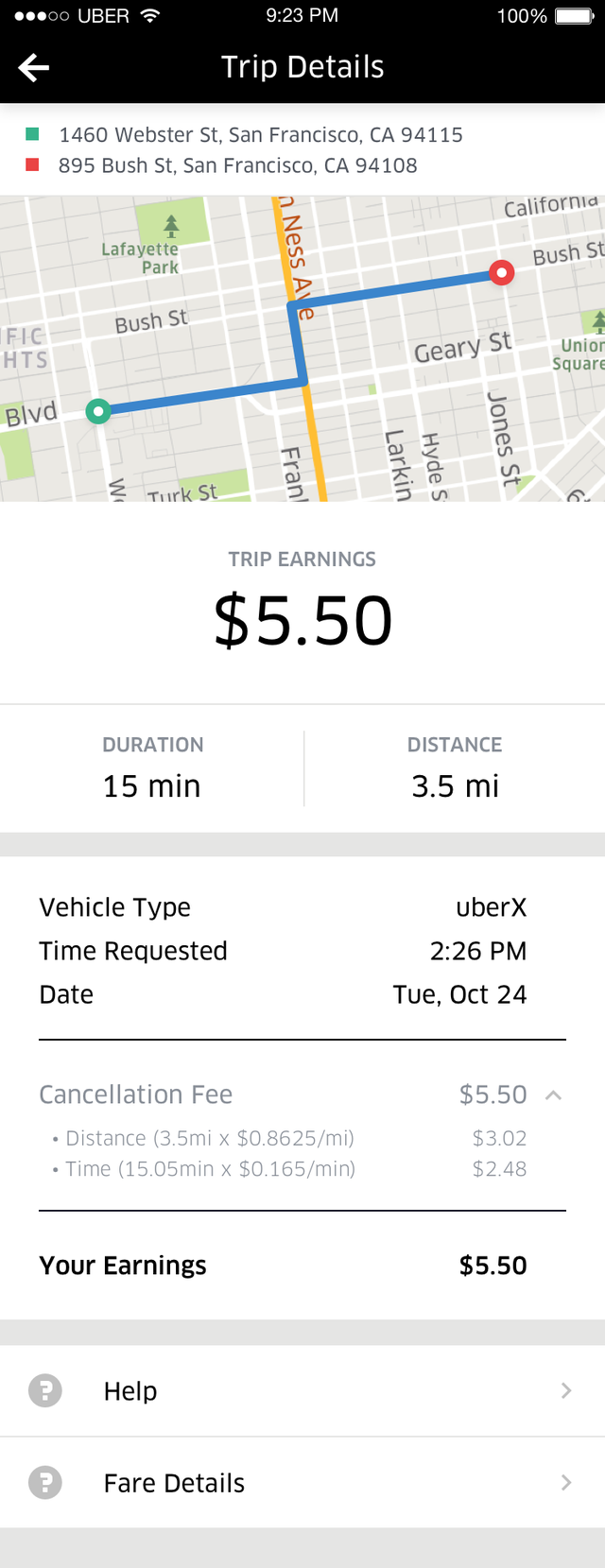 Uber sẽ tính thêm phí nếu tài xế phải đi xa để đón khách - Ảnh 2. Uber sẽ tính thêm phí nếu tài xế phải đi xa để đón khách - Ảnh 2.