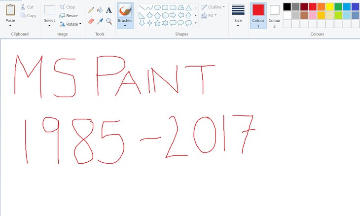 Microsoft ‘rung chuông báo tử’ với Paint sau 32 năm tồn tại - Ảnh 1.