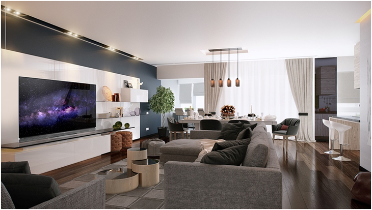 Nâng cấp phòng khách hiện đại với thế hệ TV OLED - Ảnh 2.
