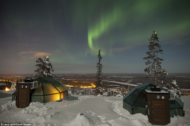 Ghé Phần Lan ngắm cực quang trong lều tuyết bằng kính - Ảnh 5.
