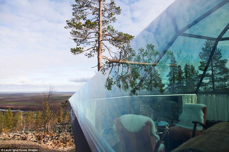 Ghé Phần Lan ngắm cực quang trong lều tuyết bằng kính - Ảnh 7.