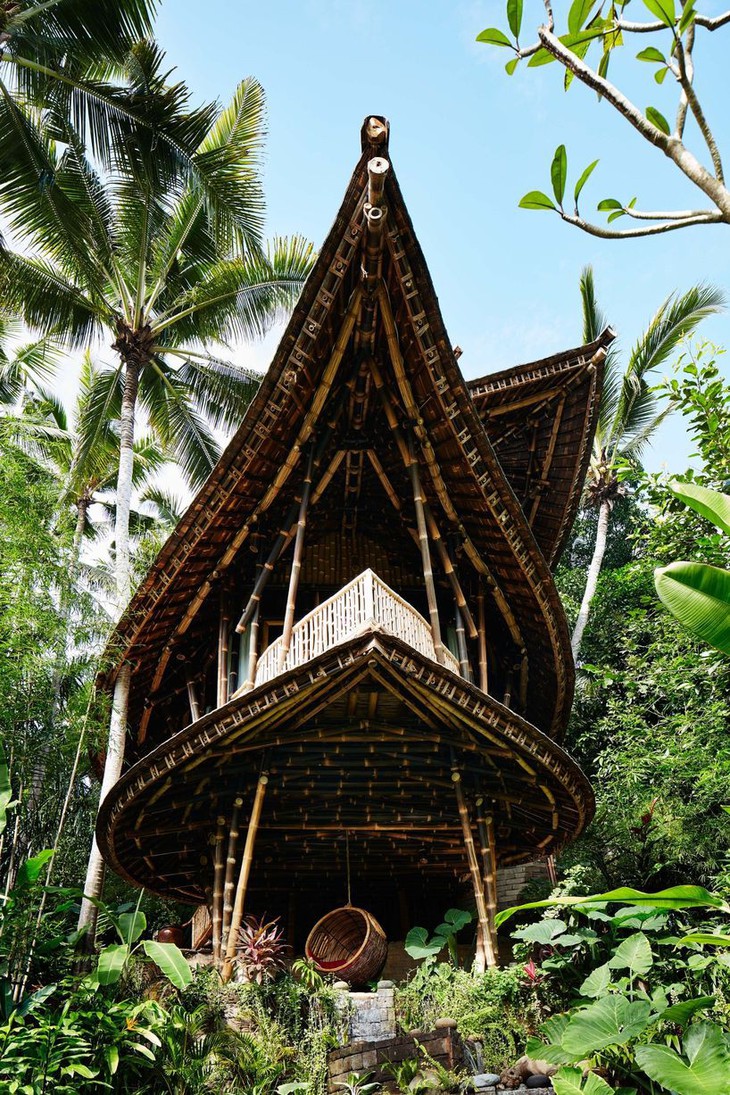Biệt thự bằng tre độc đáo ở Bali - Ảnh 5.