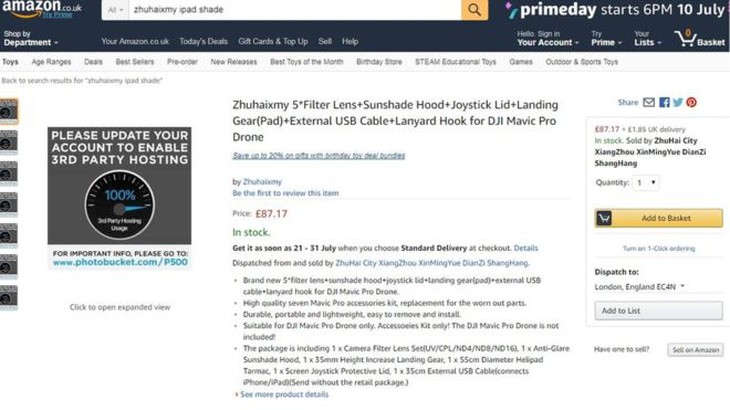 Amazon, eBay tố Photobucket đang đòi tiền chuộc ảnh - Ảnh 1.
