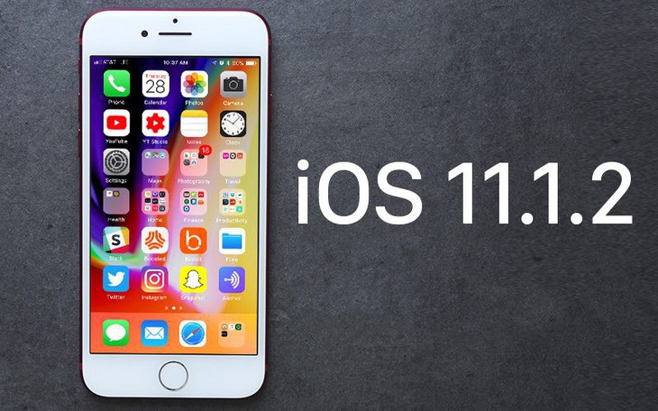 Apple công bố iOS 11.1.2 sửa lỗi màn hình ‘đông cứng’ - Ảnh 1.