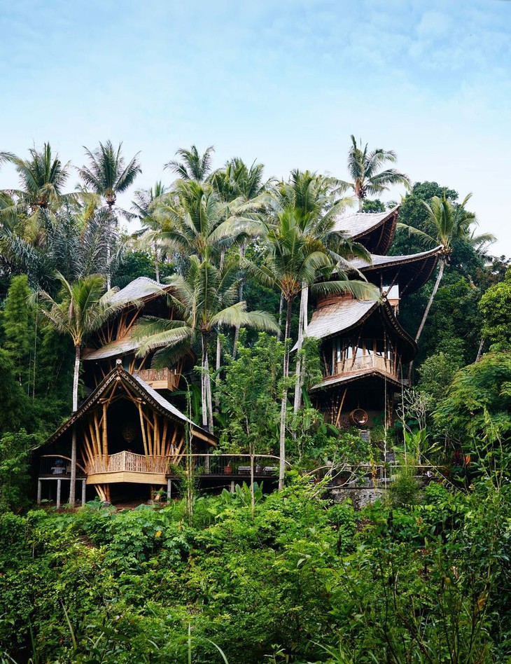 Biệt thự bằng tre độc đáo ở Bali - Ảnh 2.
