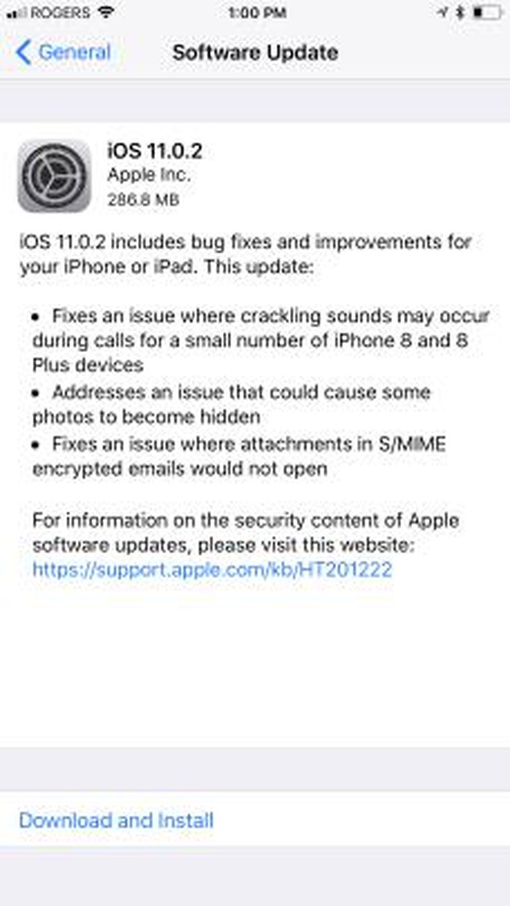 Trong nửa tháng, Apple tung ra 2 bản vá lỗi cho iOS 11 - Ảnh 3.