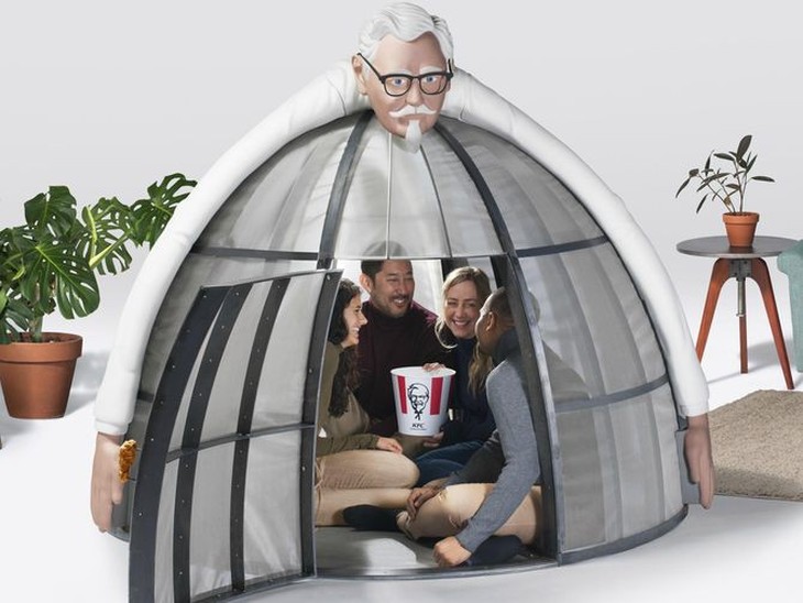 KFC tung lều chắn sóng Wi-Fi giá 10.000 USD - Ảnh 1.