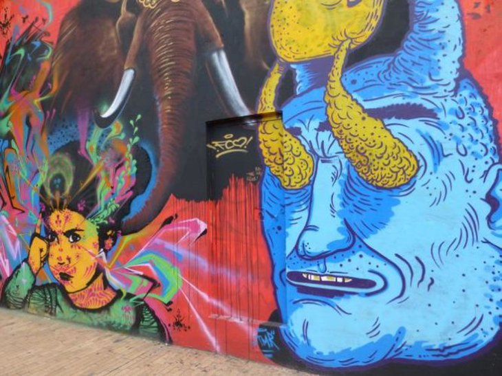 Đường phố Bogotá thu hút du khách nhờ Graffiti - Ảnh 5.