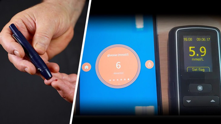 Kiểm tra lượng đường trong máu bằng smartphone - Ảnh 1.