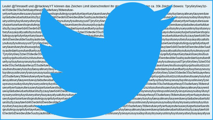 Twitter bị ‘giỡn mặt’ với đoạn tweet 35 ngàn ký tự - Ảnh 1.