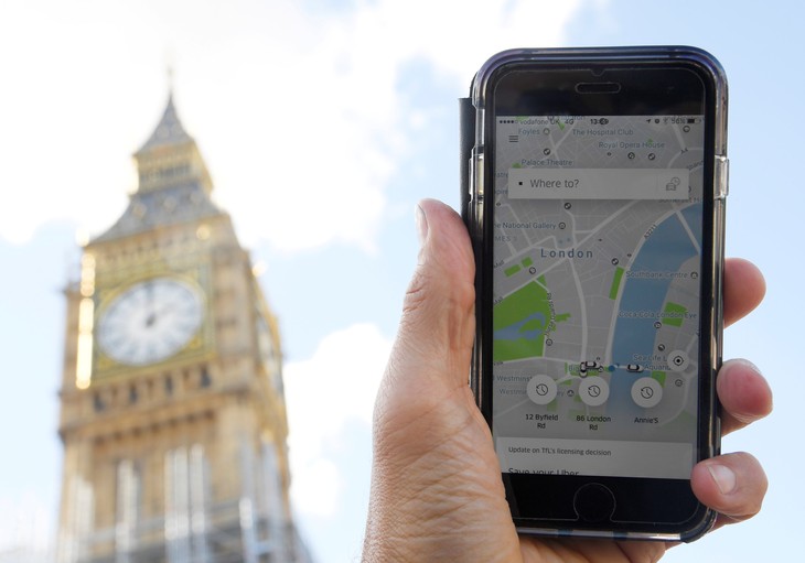Ứng dụng Uber trên iOS có thể ghi lại màn hình điện thoại - Ảnh 1.